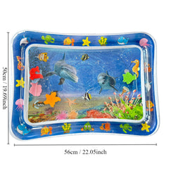 Baby Water Play Mat with Fun Floating Figures