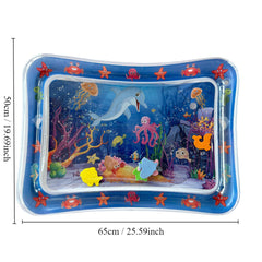 Baby Water Play Mat with Fun Floating Figures