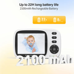 Video Baby Monitor - 2.4G Wireless with 3.2-Inch LCD Display