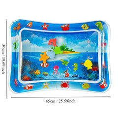 Baby Water Play Mat with Fun Floating Figures