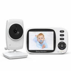 Video Baby Monitor - 2.4G Wireless with 3.2-Inch LCD Display