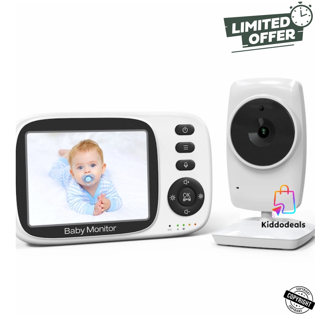 Video Baby Monitor - 2.4G Wireless with 3.2-Inch LCD Display