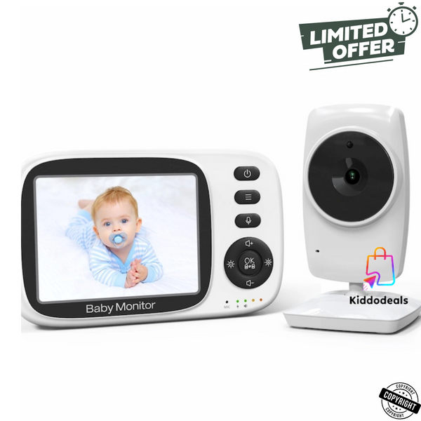 Video Baby Monitor - 2.4G Wireless with 3.2-Inch LCD Display