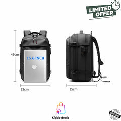 Backpack – Portable Travel Airbag Backpack with Wireless Vacuum Pump